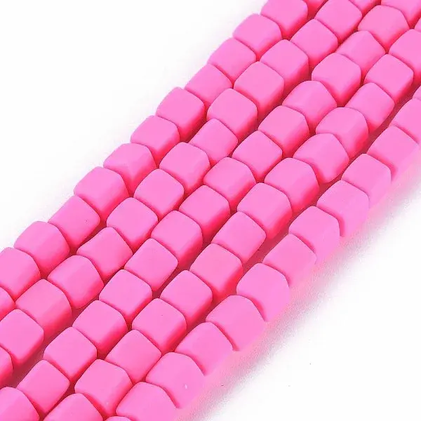 Handmade Polymer Clay Beads Strands