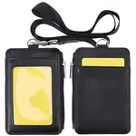 1Sets Rectangle Cowhide Name Card Holders