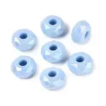 Opaque Acrylic European Beads