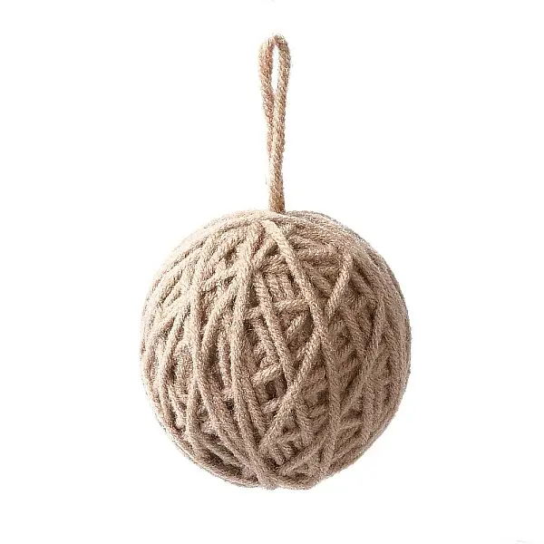 Yarn Knitted Christmas Ball Ornaments