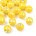 Glazed Porcelain Round Beads
