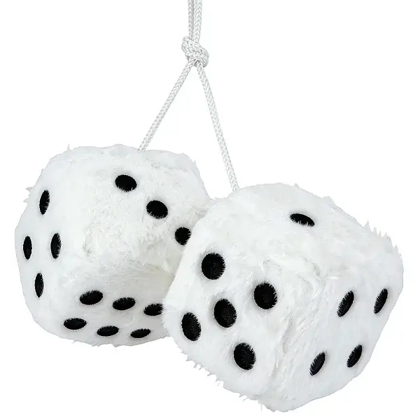Dice Plush Cloth Pendant Decorations