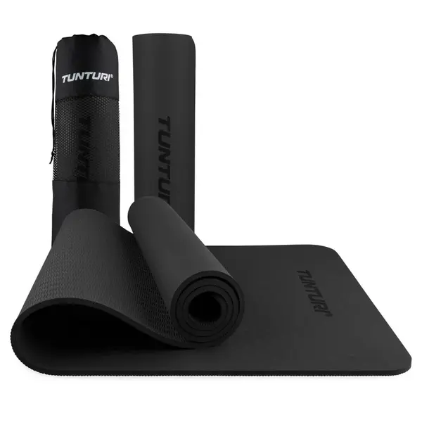 Jóga podložka TPE 8 mm variant čierna
