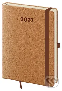 Týdenní diář 2027 A5 Cork s poutkem