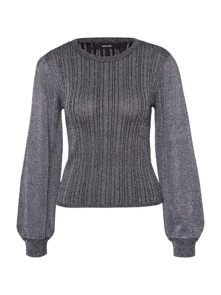 Vero Moda Petite Sveter 'VMTALIA'  čierna / strieborná