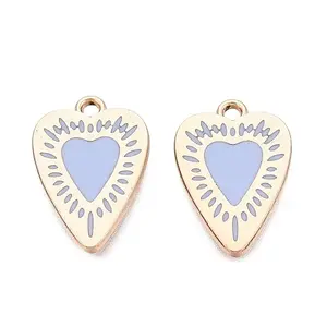 Alloy Enamel Pendants