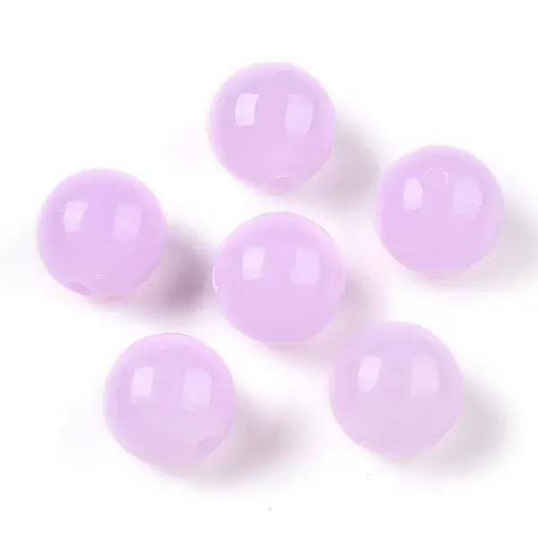 Opaque Acrylic Beads
