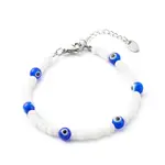 Round Glass Beaded Bracelet