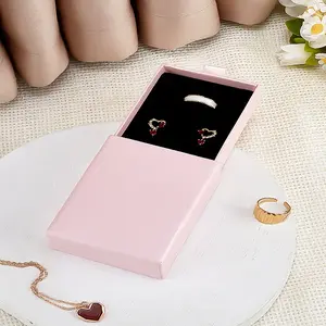2Pcs Cardboard Paper Jewelry Drawer Boxes