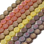 Painted Glass Beads Strands
