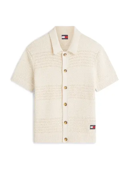 Tommy Jeans Kardigán  krémová