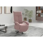 Sit & More RELAXAČNÍ KŘESLO, textil, lilková