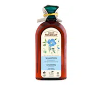 Šampon pro slabé a poškozené vlasy s lněným olejem Green Pharmacy - 350 ml