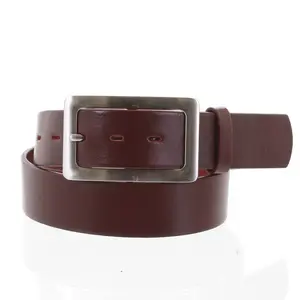 Dámský kožený opasek vínový - PB Jenny 95