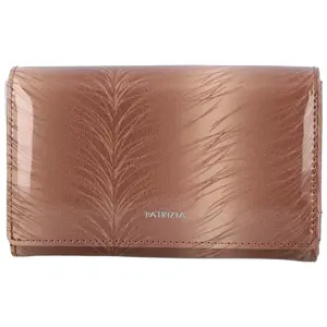Dámská kožená peněženka taupe - Patrizia Carelia