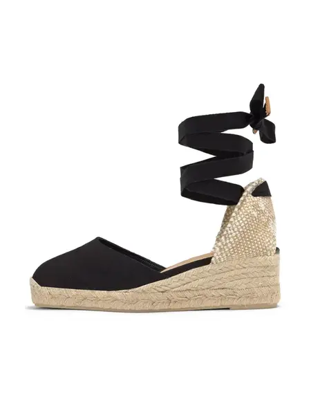 Castañer Espadrilky 'CARINA'  čierna