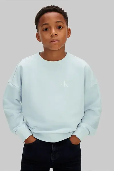 Calvin Klein Jeans mikina dětská s bavlnou