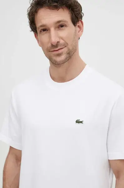 Lacoste basic tričko pánské bavlněné