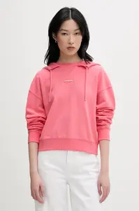 Tommy Jeans mikina s kapucňou dámska bavlnená
