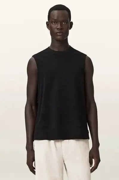 AllSaints top pánsky bavlnený COVE