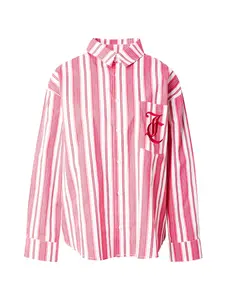 Juicy Couture Tričká na spanie  ružová / biela