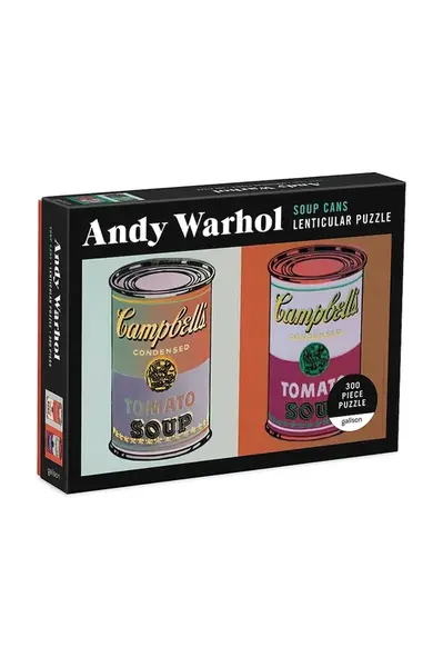 Galison Puzzle Galison Andy Warhol Soup Cans 300 dílků
