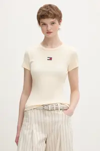 Tommy Jeans  tričko dámské bavlněné s elastanem