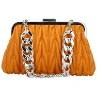 Dámská plesová kabelka oranžová - Michelle Moon Wanes