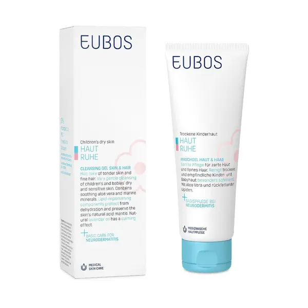 EUBOS Dětská péče gel na mytí 125 ml