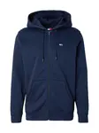 Tommy Jeans Tepláková bunda  námornícka modrá