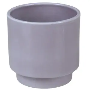 Obal keramický 930 14 cm šedý lazur