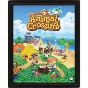 3D Obraz Animal Crossing