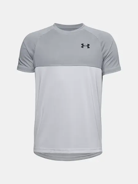 Under Armour Tričko Tech Colorblock Ss-Gry - Kluci