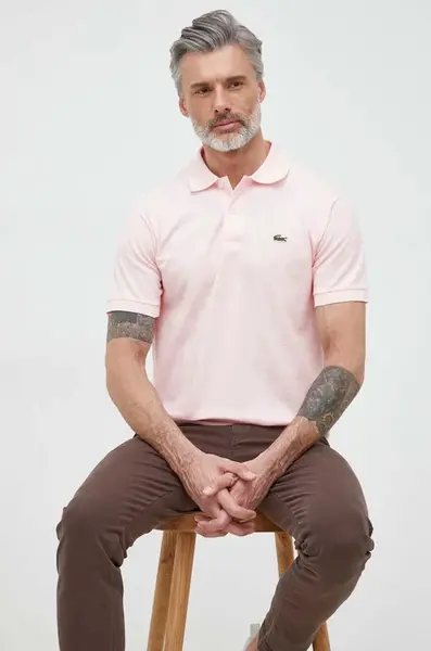 Lacoste Bavlněné polo tričko Lacoste
