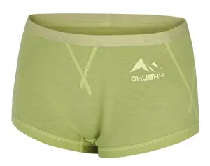Husky Meties L L, light green Merino termoprádlo Kalhotky