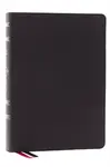 LSB, MacArthur Study Bible, Black Genuine Leather, Comfort Print, Thumb Indexed - MacArthur John F.
