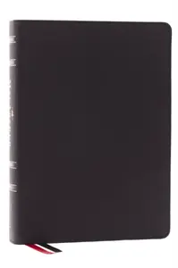 LSB, MacArthur Study Bible, Black Genuine Leather, Comfort Print, Thumb Indexed - MacArthur John F.