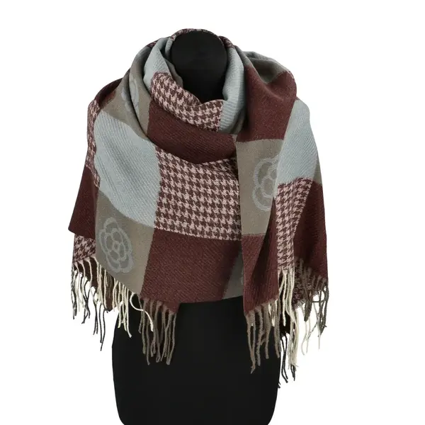 Módní dámská šála Sofía, červená