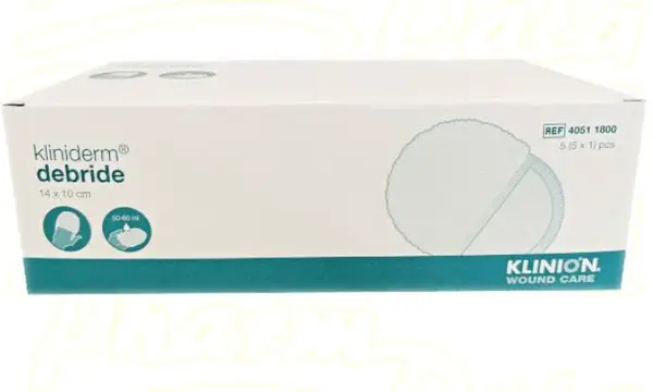 Kliniderm Debride 14x10cm 5ks v balení