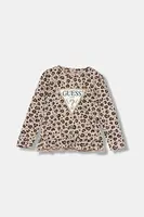 Dětské tričko s dlouhým rukávem Guess