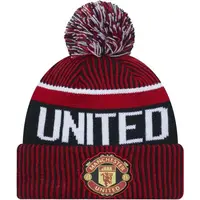 New Era SPORT CUFF BEANIE MANCHESTER UNITED Pánský kulich, červená, velikost UNI