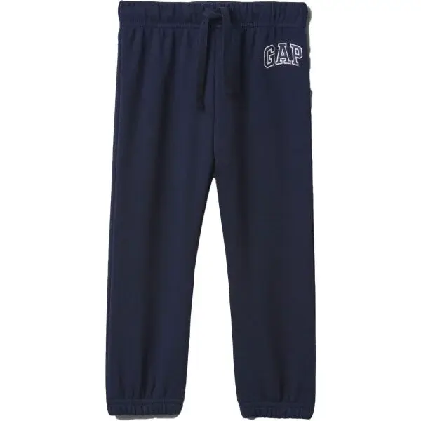 GAP V-FRCH LOGO Chlapecké tepláky, tmavě modrá, velikost 5Y