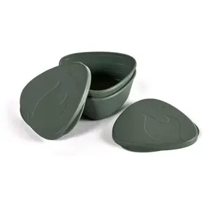 Light my fire SNAPBOX ORIGINAL 2-PACK Cestovní krabička, tmavě zelená, velikost