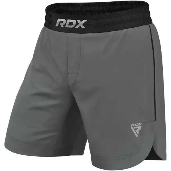 RDX T15 MMA FIGHT SHORTS Kraťasy na MMA, šedá, velikost XXXL