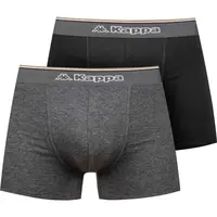 Kappa LOGO ZEN Pánské boxerky, černá, velikost
