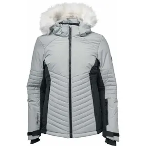 LOAP ORIS Dámská lyžařská bunda, šedá, velikost