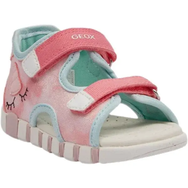 Geox B SANDAL IUPIDOO Dívčí boty, lososová, velikost