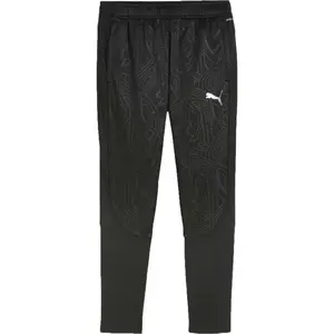 Puma TEAMFINAL WARM PANT Pánské sportovní kalhoty, černá, velikost