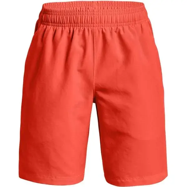Under Armour WOVEN GRAPHIC SHORTS Chlapecké kraťasy, oranžová, velikost M