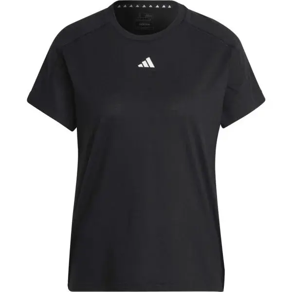 adidas TRAIN ESSENTIALS TEE Dámské tréninkové tričko, černá, velikost